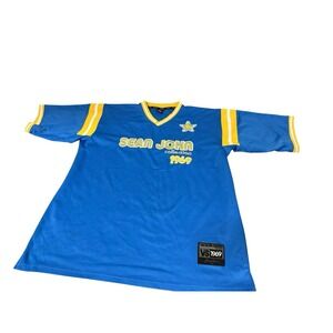 Y2K Sean John‎ 1969 Victory Series Short Sleeve Jersey #69 Men's Shirt Size XL